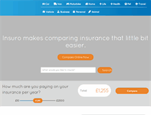 Tablet Screenshot of insuro.co.uk